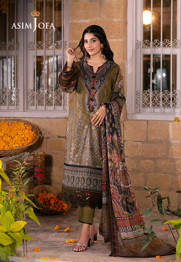 Asim Jofa AJAR-23 Aira Summer Prints Essentials Online Shopping